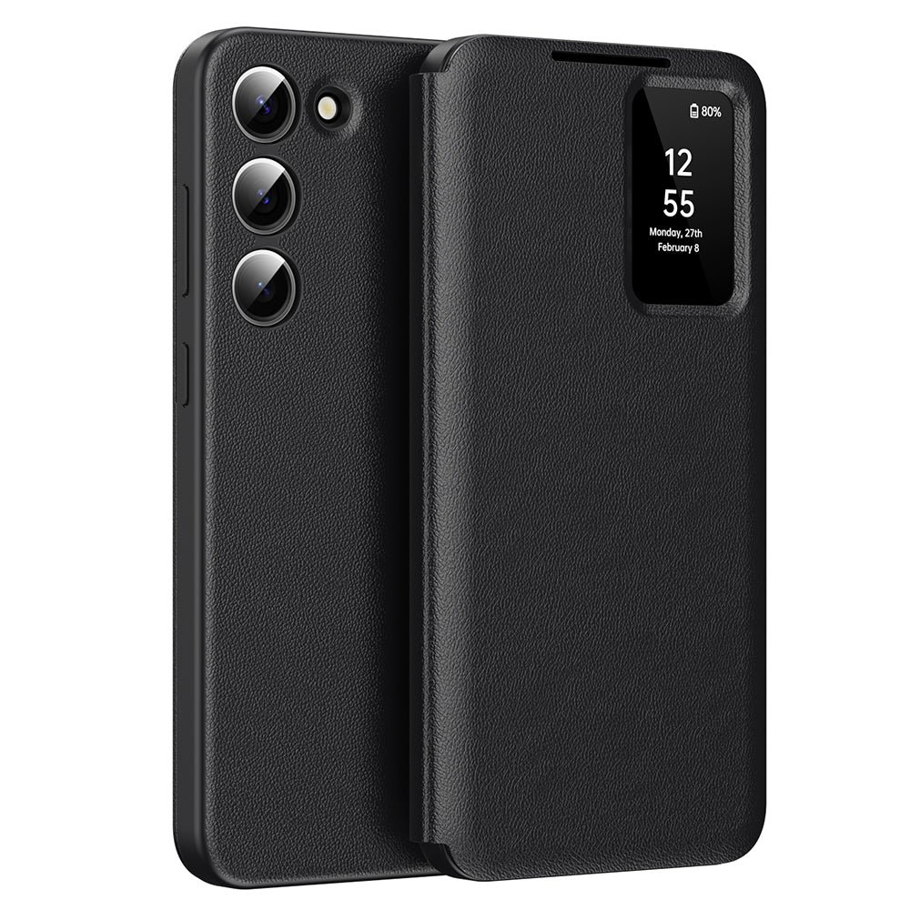 Funda para Samsung Galaxy S23 S911, Techsuit, SmartView, Negra