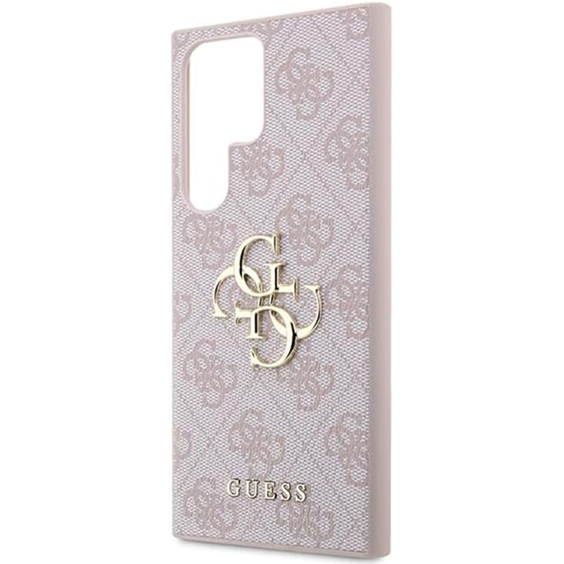 Funda para Samsung Galaxy S23 Ultra S918, Guess, 4G Big Logo, Rosa.