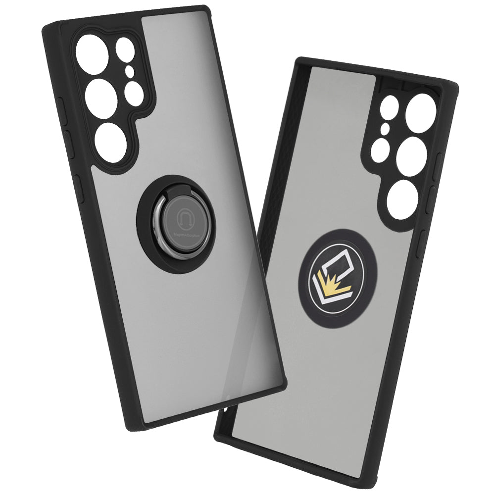 Funda para Samsung Galaxy S23 Ultra S918, Techsuit, Glinth, Negra