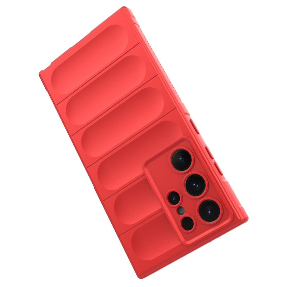 Funda para Samsung Galaxy S23 Ultra S918, Techsuit, Magic Shield, Roja