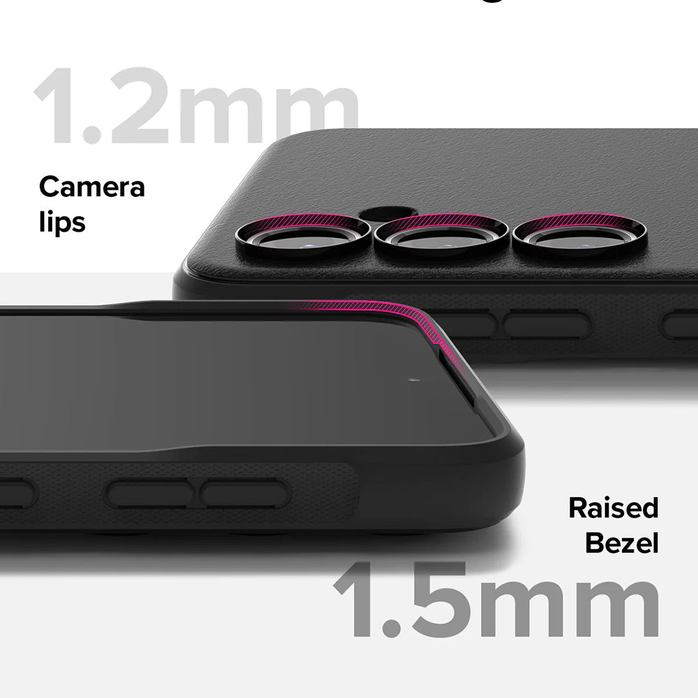Funda para Samsung Galaxy S24 FE S721, Ringke, Onyx, Negra