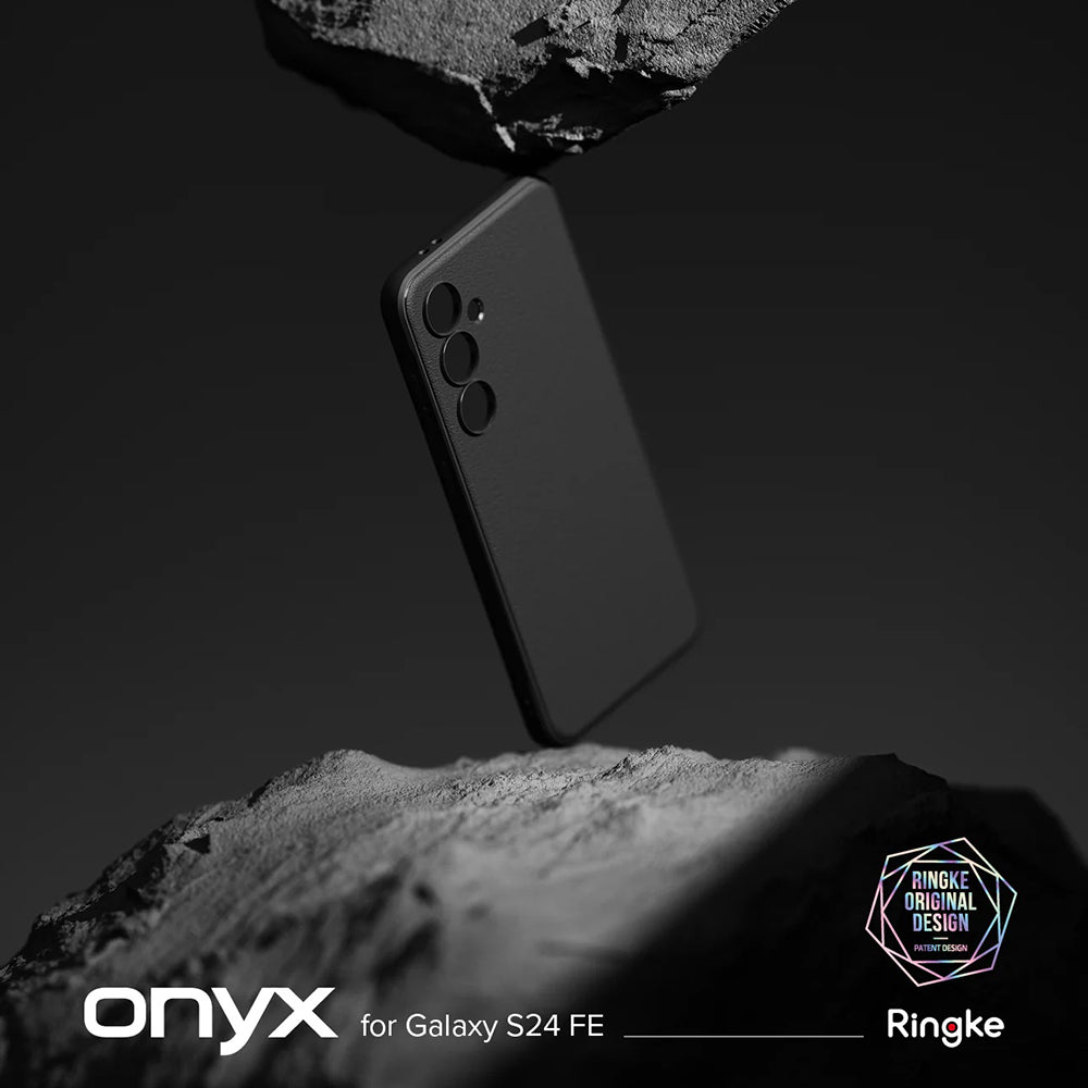 Funda para Samsung Galaxy S24 FE S721, Ringke, Onyx, Negra