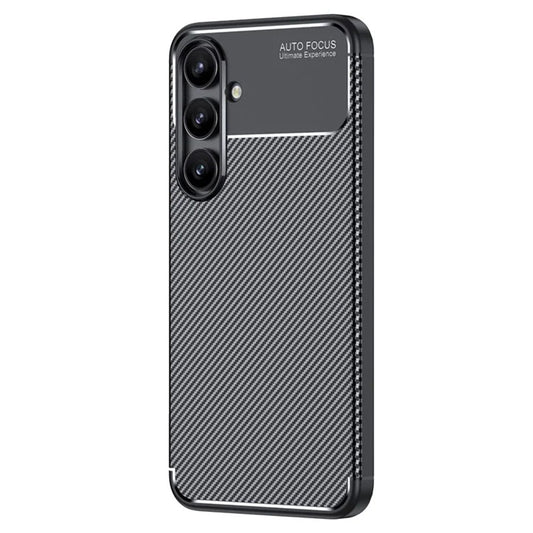 Funda para Samsung Galaxy S24 FE S721, Techsuit, Fibra de Carbon, Negra