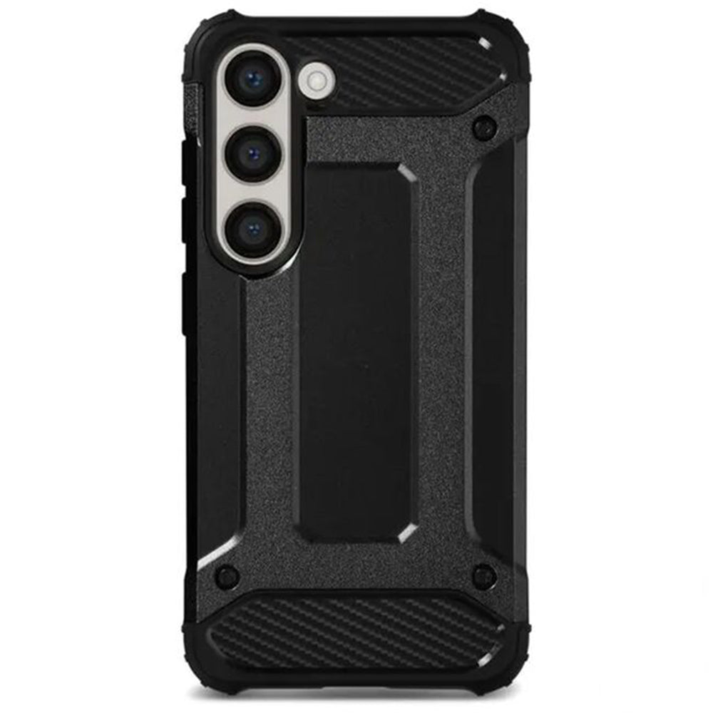Funda para Samsung Galaxy S24 FE S721, Techsuit, Hybrid Armor, Negra