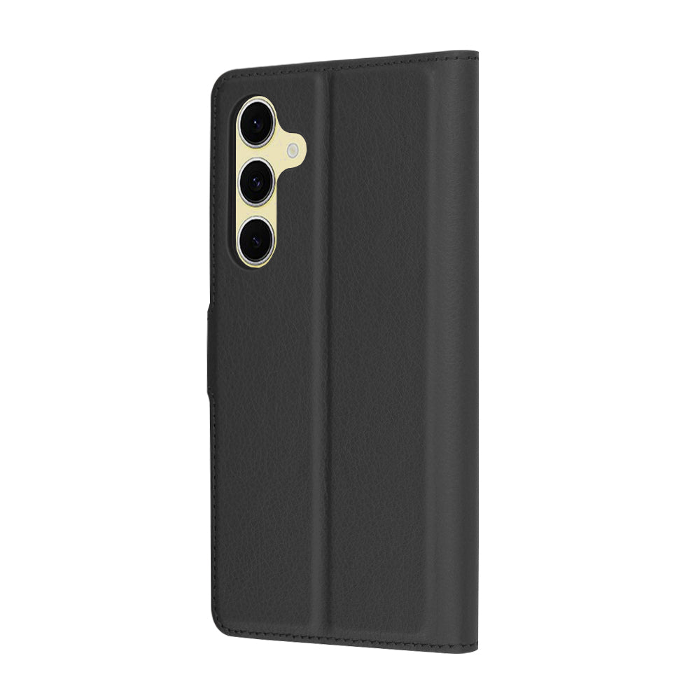 Funda para Samsung Galaxy S24 FE S721, Techsuit, Leather Folio, Negra