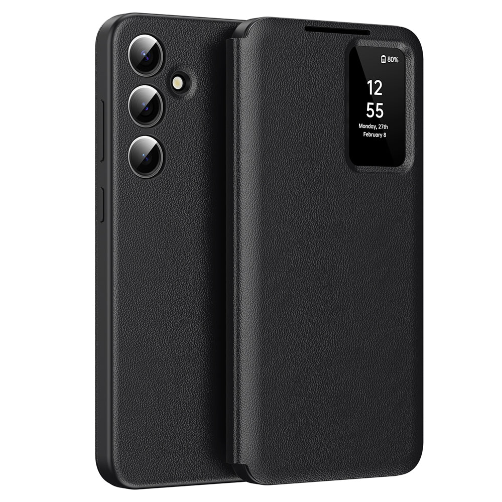 Funda para Samsung Galaxy S24 FE S721, Techsuit, SmartView, Negra