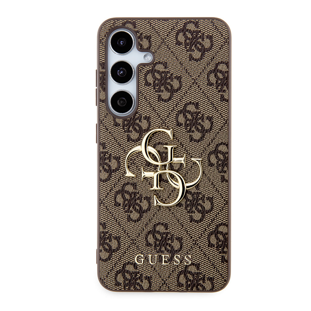 Funda para Samsung Galaxy S24+ S926, Guess, 4G Big Logo, Marrón
