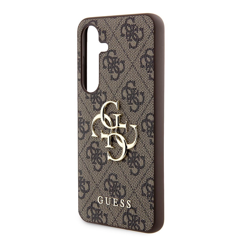Funda para Samsung Galaxy S24+ S926, Guess, 4G Big Logo, Marrón