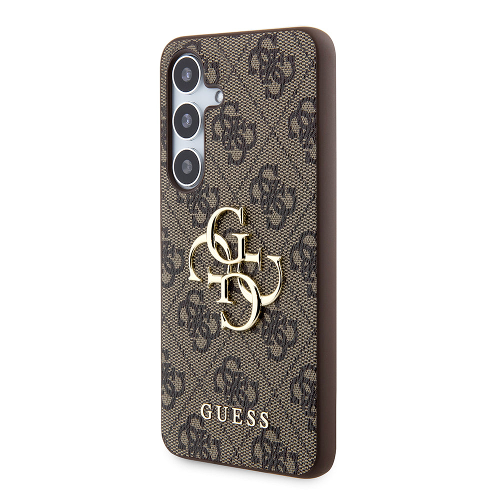 Funda para Samsung Galaxy S24+ S926, Guess, 4G Big Logo, Marrón