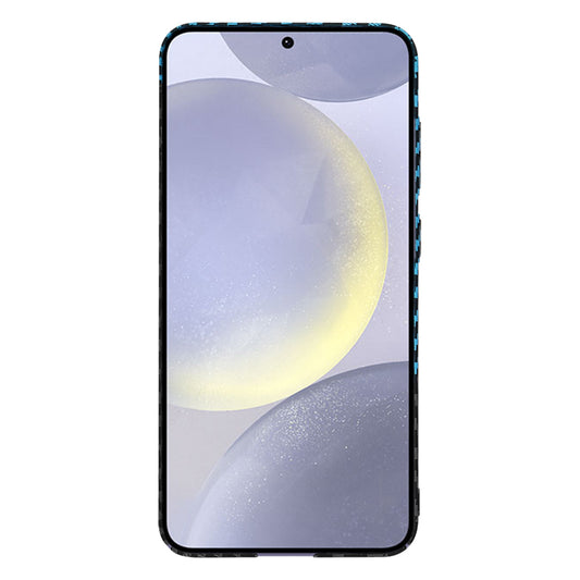 Funda para Samsung Galaxy S24+ S926, Techsuit, Carbonite FiberShell, Negra Bleu