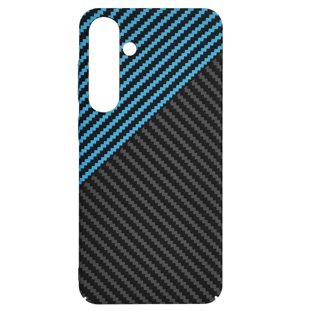 Funda para Samsung Galaxy S24+ S926, Techsuit, Carbonite FiberShell, Negra Bleu