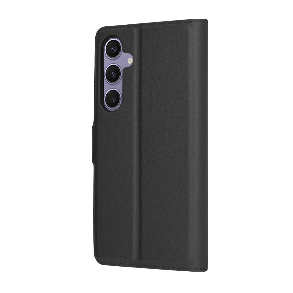 Funda para Samsung Galaxy S24+ S926, Techsuit, Leather Folio, Negra