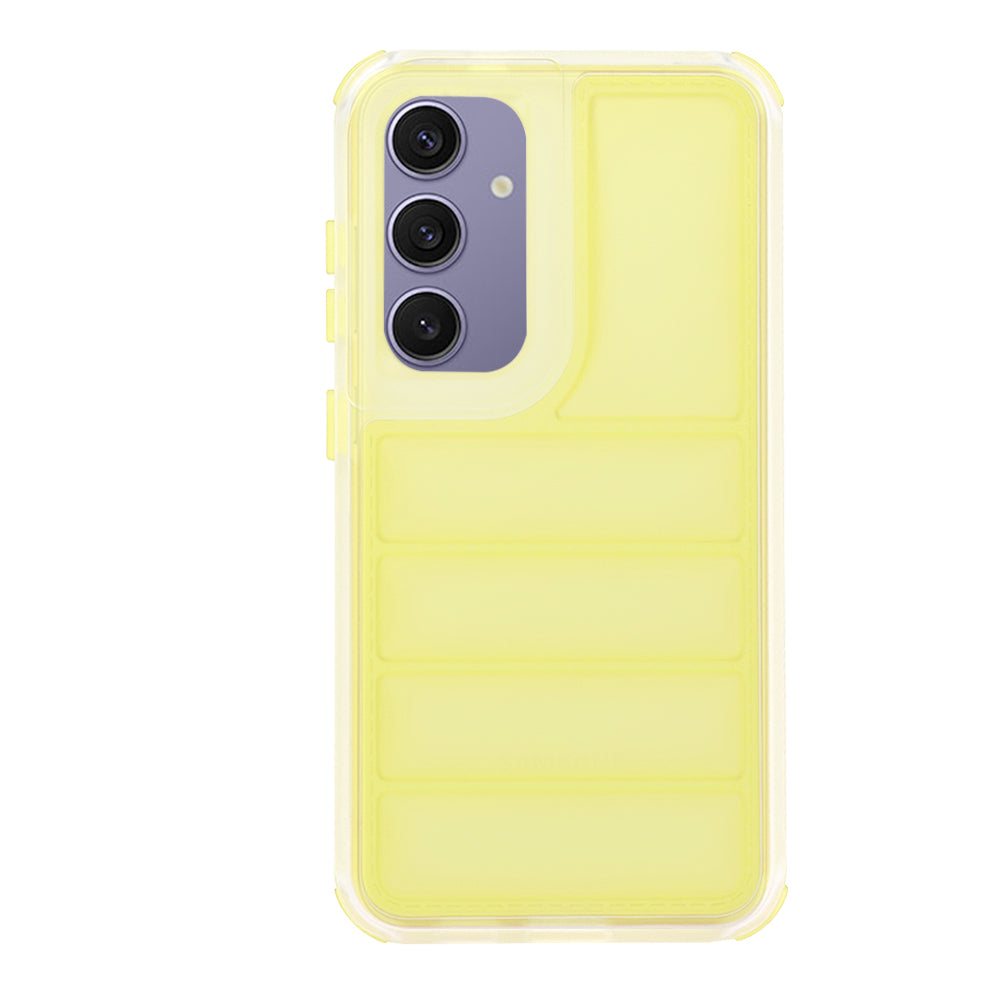 Funda para Samsung Galaxy S24+ S926, Techsuit, Wave Shield, Amarilla