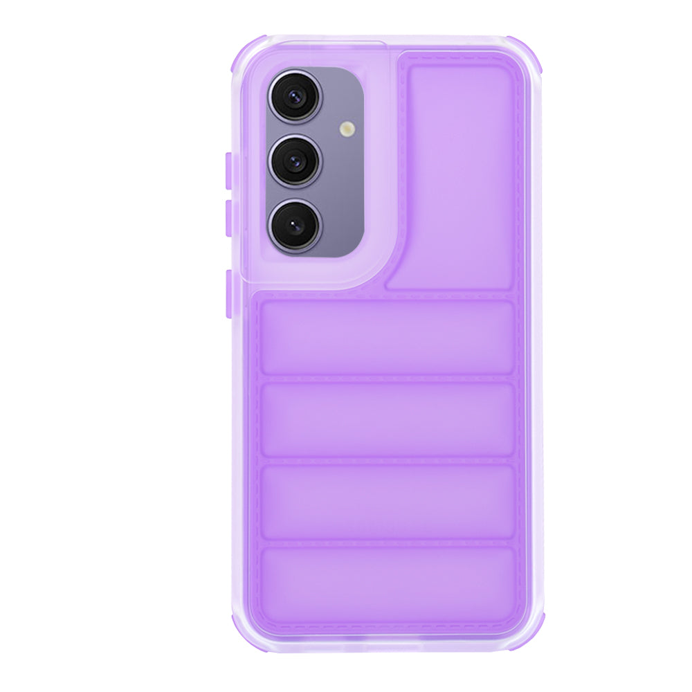 Funda para Samsung Galaxy S24+ S926, Techsuit, Wave Shield, Morado