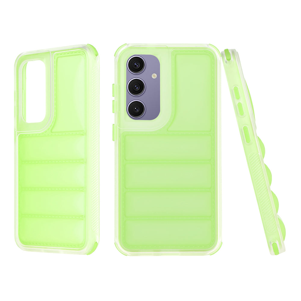 Funda para Samsung Galaxy S24+ S926, Techsuit, Wave Shield, Verde