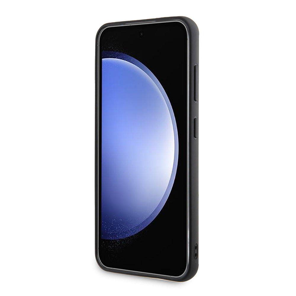 Funda para Samsung Galaxy S24 S921, Karl Lagerfeld, 3D Rubber Ikonik Karl, Negra