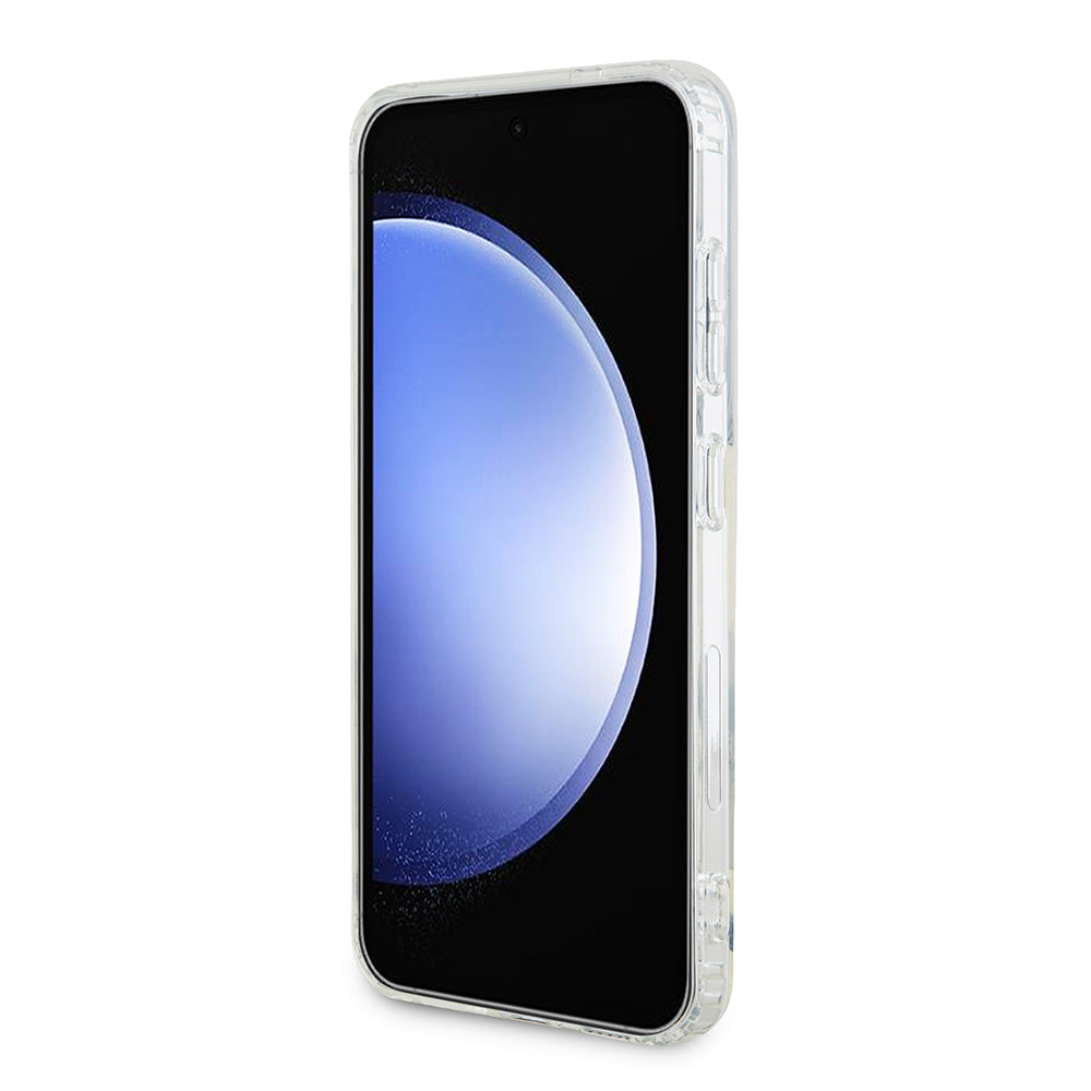 Funda para Samsung Galaxy S24 S921, Karl Lagerfeld, IML Luxury Choupette, Transparente