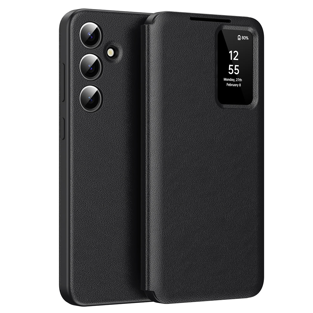 Funda para Samsung Galaxy S24 S921, Techsuit, SmartView, Negra
