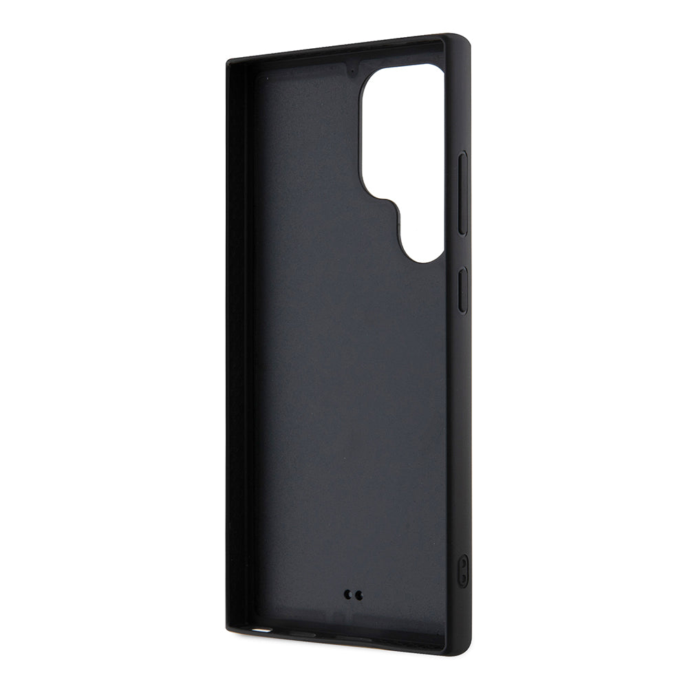 Funda para Samsung Galaxy S24 Ultra S928, Karl Lagerfeld, 3D Rubber Ikonik Karl, Negra.