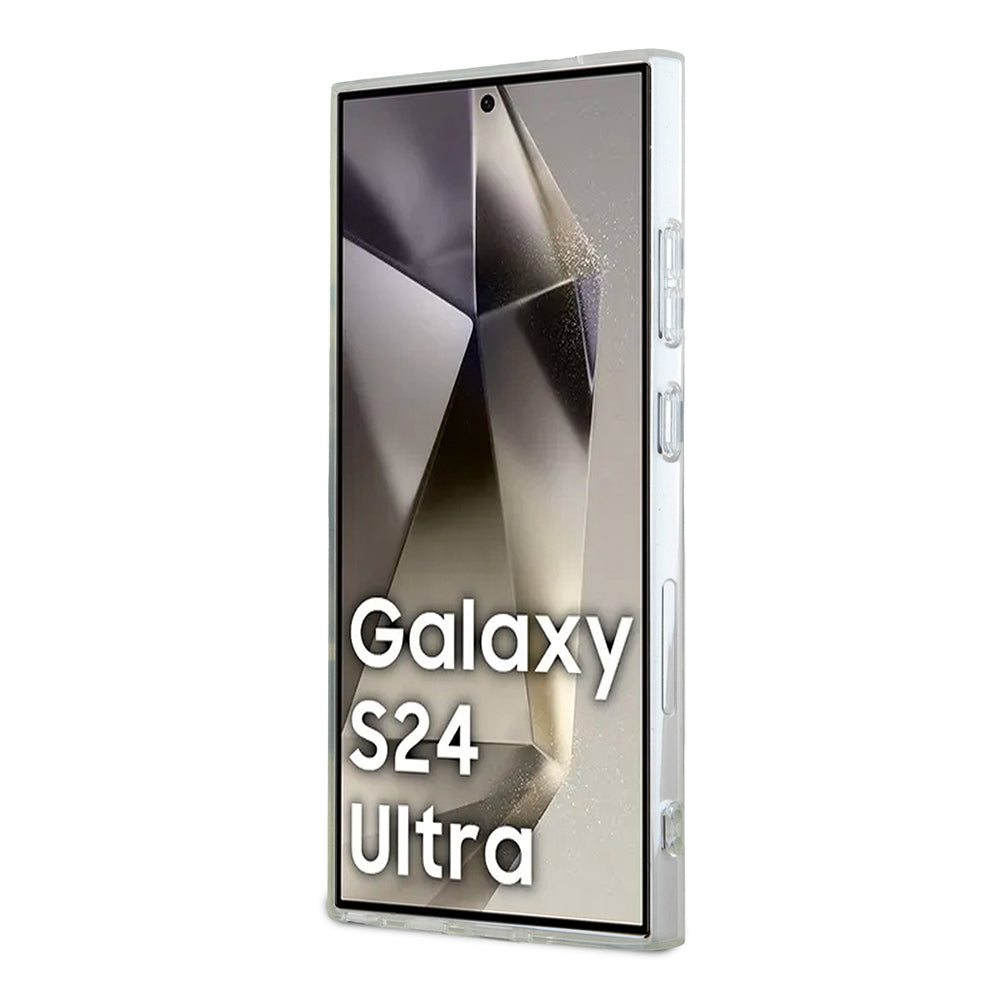 Funda para Samsung Galaxy S24 Ultra S928, Karl Lagerfeld, IML Luxury Choupette, Transparente
