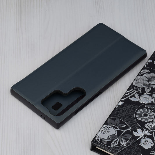Funda para Samsung Galaxy S24 Ultra S928, Techsuit, eFold, Azul Oscuro