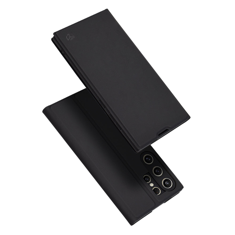 Funda para Samsung Galaxy S24 Ultra S928, Techsuit, Magskin Book, Negra