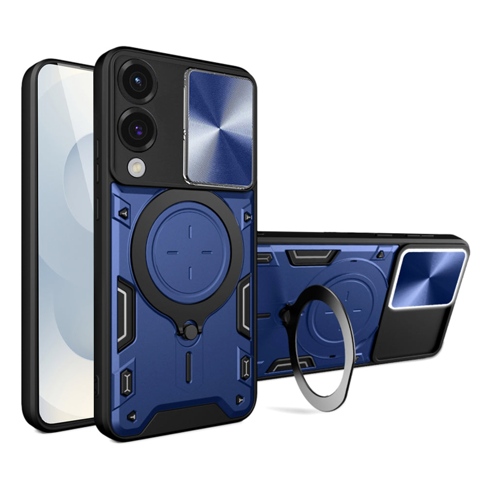 Funda para Samsung Galaxy S25 Edge S937, Techsuit, CamGuard Pro, Azul