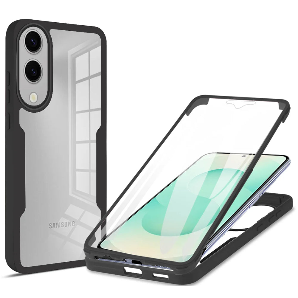 Funda para Samsung Galaxy S25 Edge S937, Techsuit, ColorVerse 360, Negra