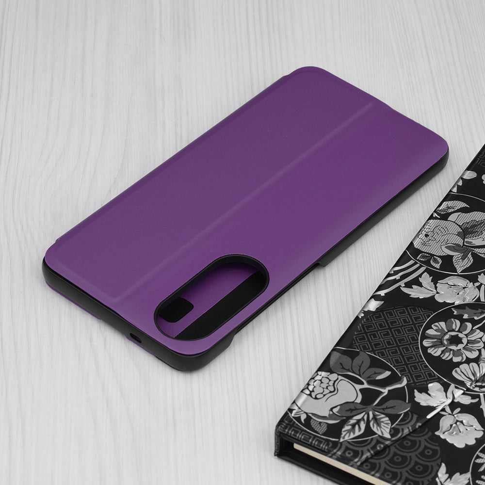 Funda para Samsung Galaxy S25 Edge S937, Techsuit, eFold, Morado