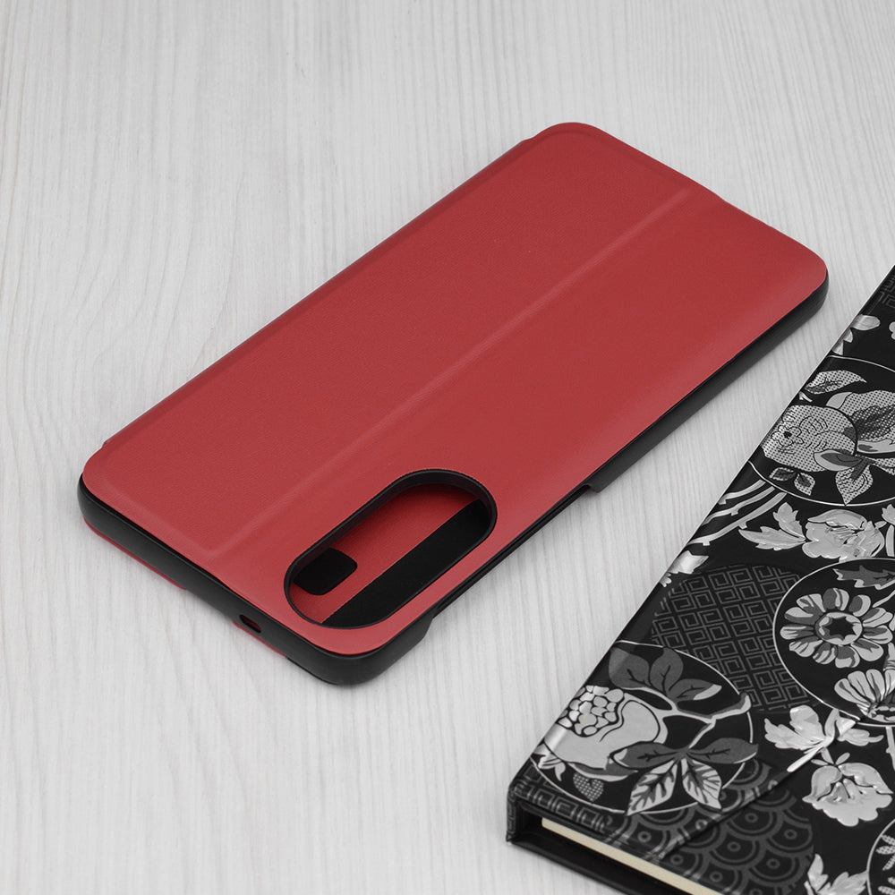 Funda para Samsung Galaxy S25 Edge S937, Techsuit, eFold, Roja