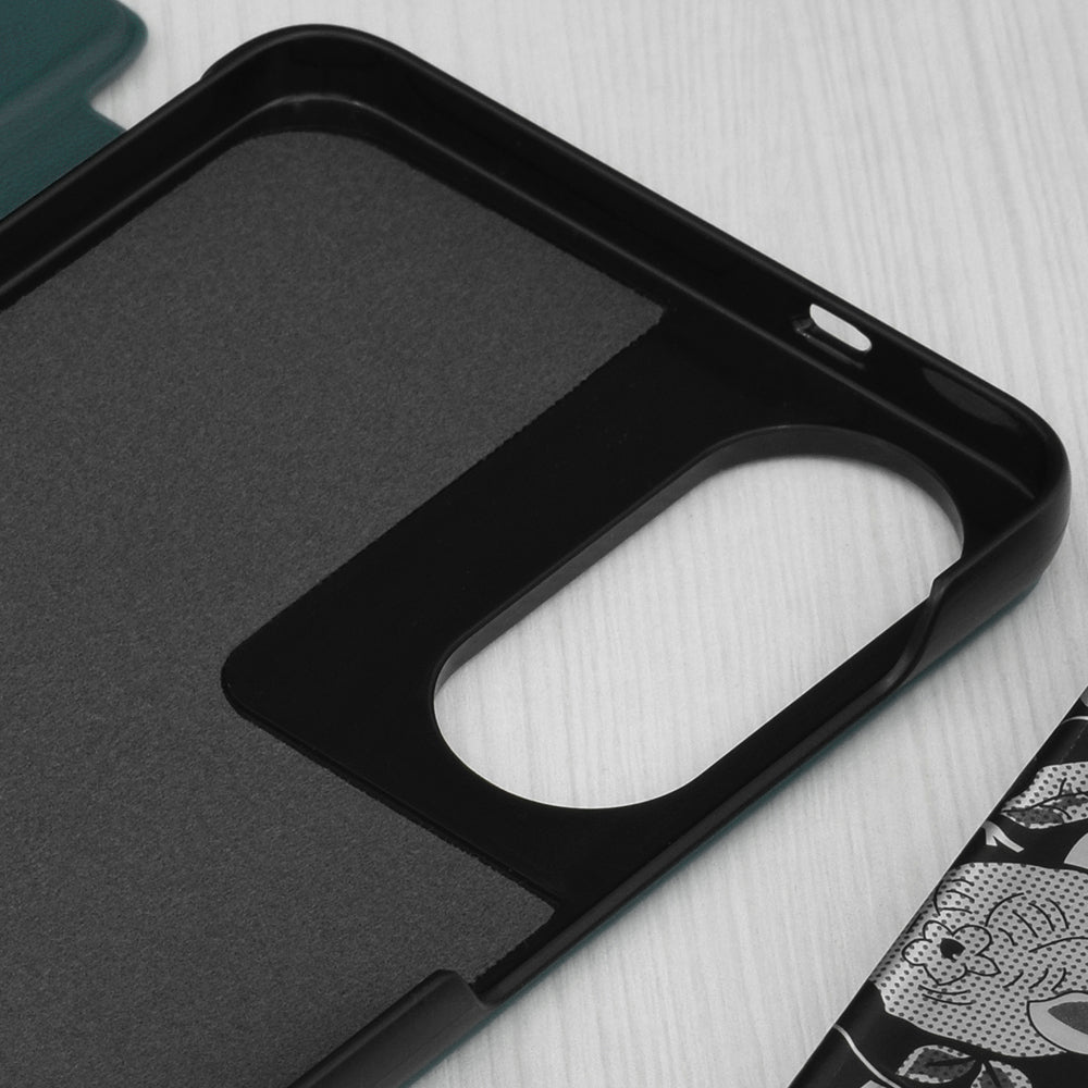 Funda para Samsung Galaxy S25 Edge S937, Techsuit, eFold, Verde