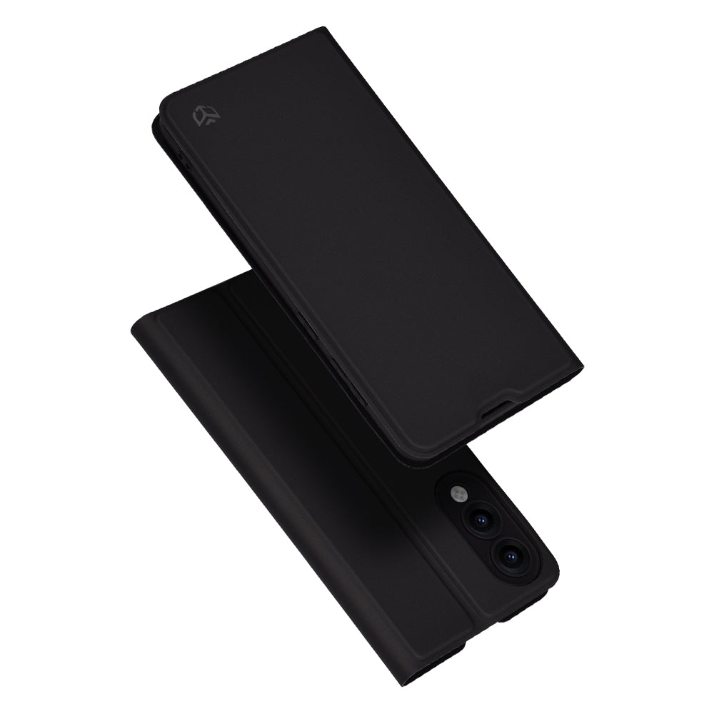 Funda para Samsung Galaxy S25 Edge S937, Techsuit, Magskin Book, Negra