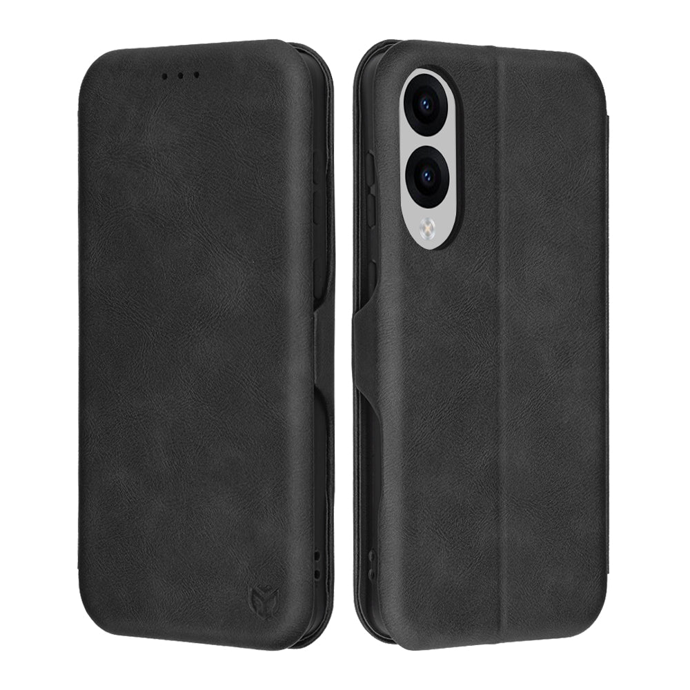 Funda para Samsung Galaxy S25 Edge S937, Techsuit, Safe Wallet Plus, Negra