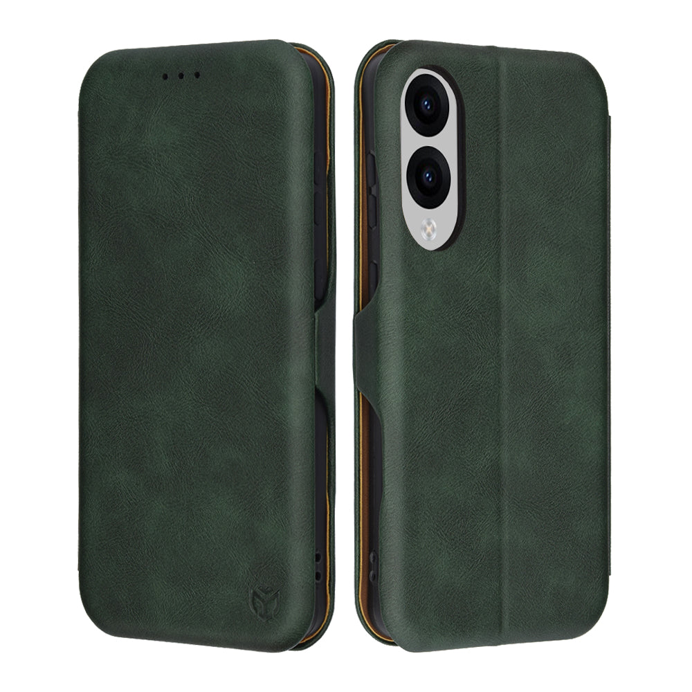 Funda para Samsung Galaxy S25 Edge S937, Techsuit, Safe Wallet Plus, Verde