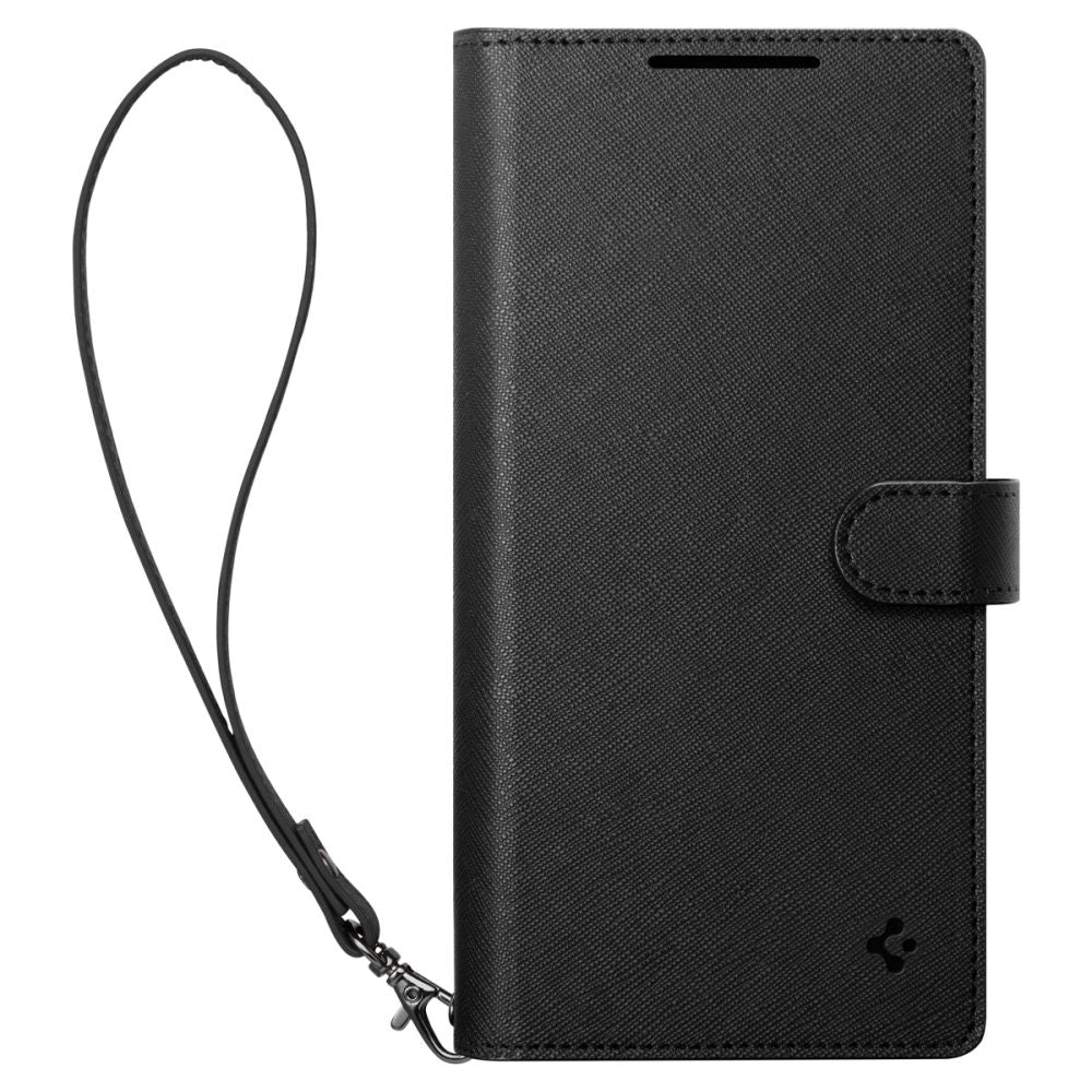 Funda para Samsung Galaxy S25+ S936, Spigen, Wallet S, Negra ACS09125
