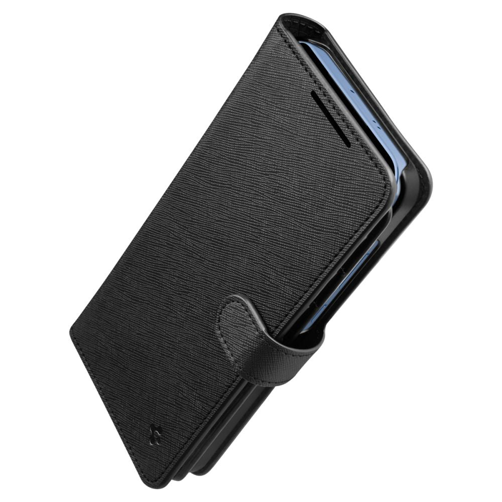 Funda para Samsung Galaxy S25+ S936, Spigen, Wallet S, Negra ACS09125