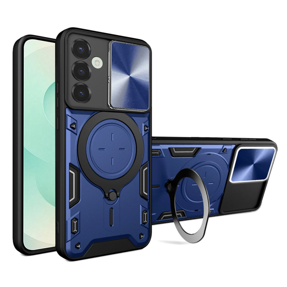 Funda para Samsung Galaxy S25+ S936, Techsuit, CamGuard Pro, Azul