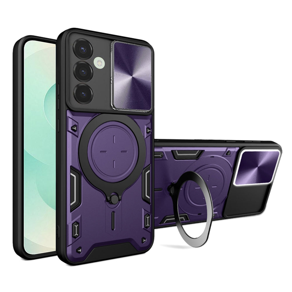 Funda para Samsung Galaxy S25+ S936, Techsuit, CamGuard Pro, Morado