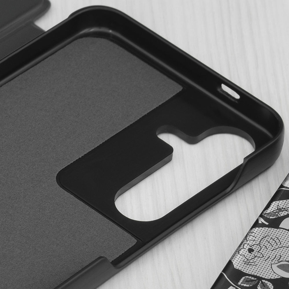Funda para Samsung Galaxy S25+ S936, Techsuit, eFold, Negra