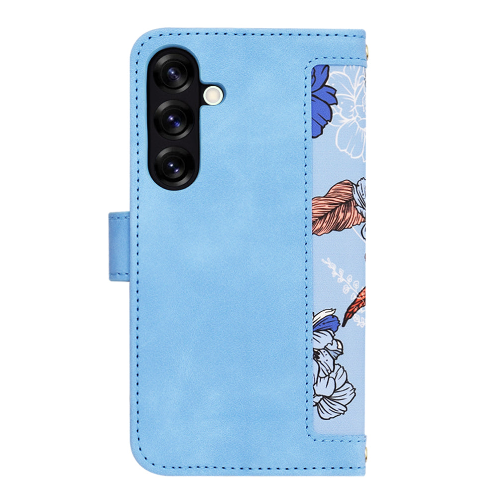 Funda para Samsung Galaxy S25+ S936, Techsuit, FlipCraft, Azul