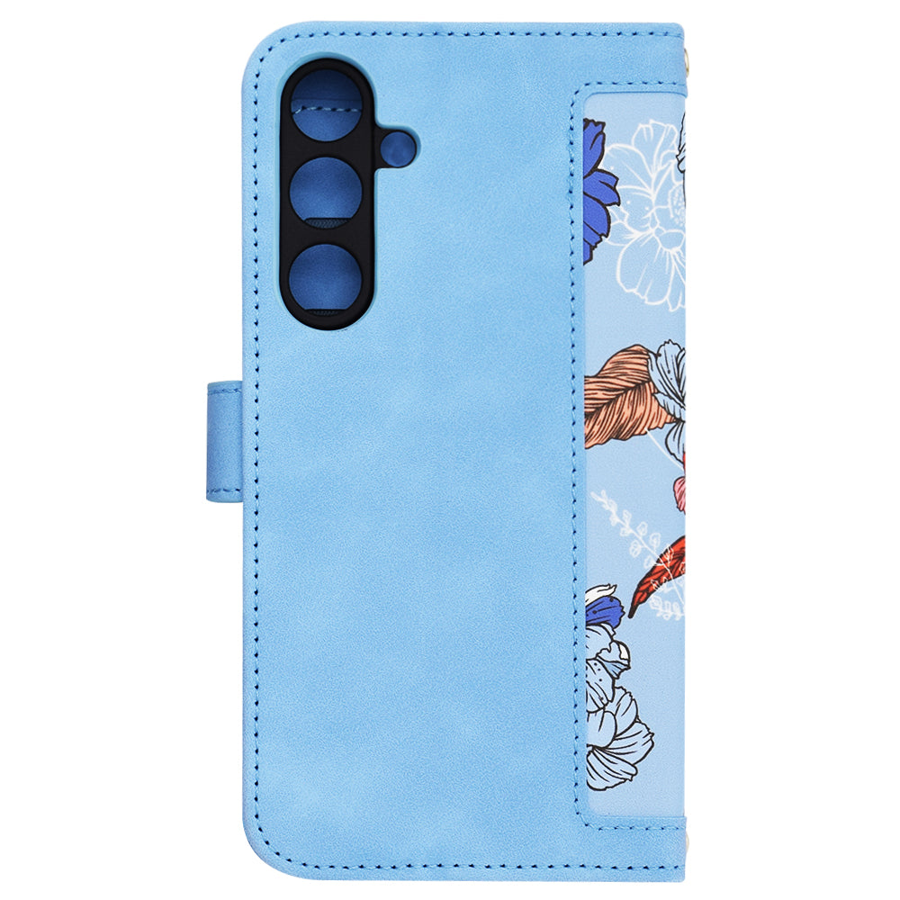 Funda para Samsung Galaxy S25+ S936, Techsuit, FlipCraft, Azul