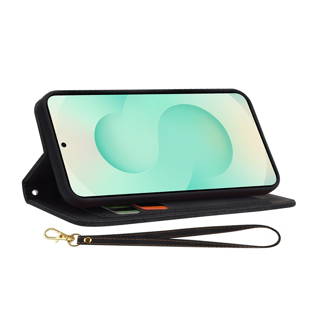 Funda para Samsung Galaxy S25+ S936, Techsuit, FlipCraft, Negra