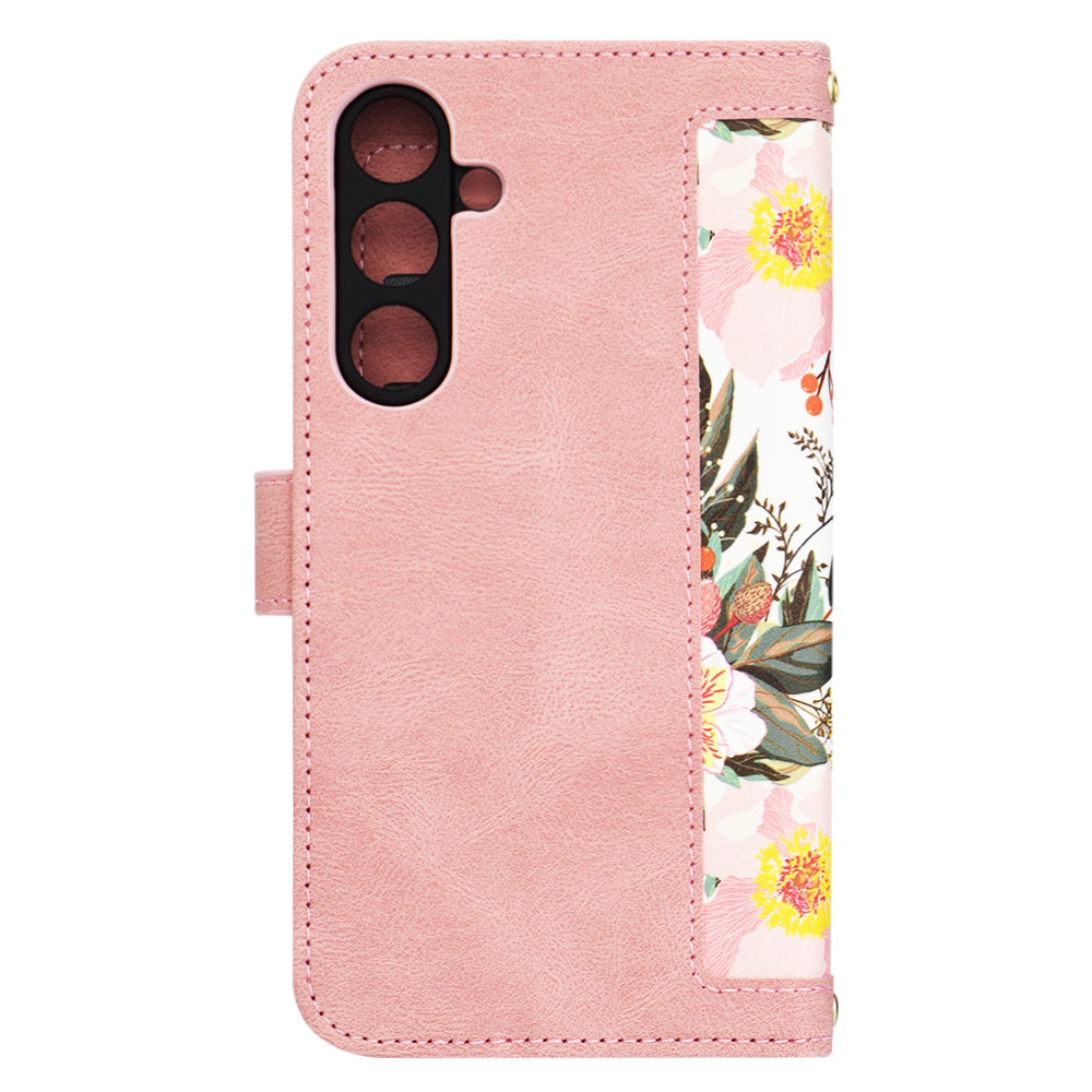 Funda para Samsung Galaxy S25+ S936, Techsuit, FlipCraft, Rosa