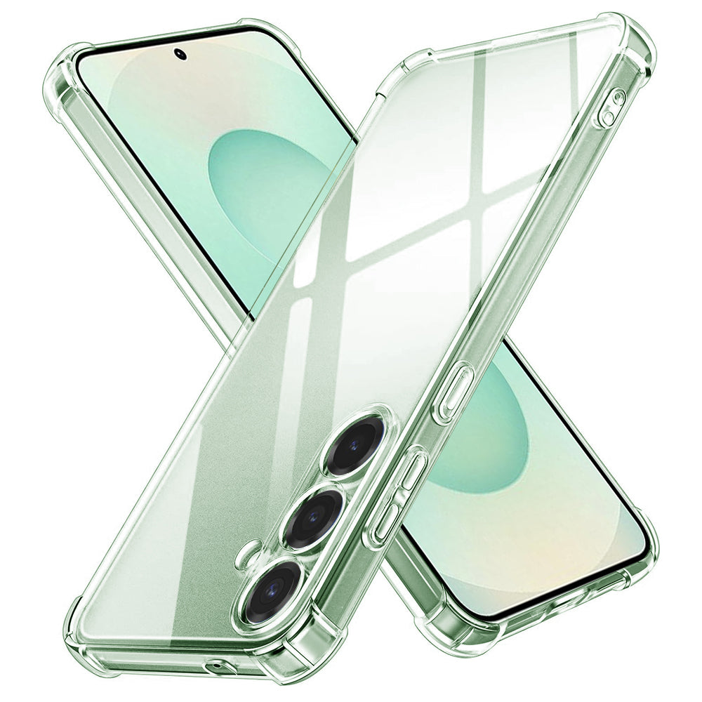 Funda para Samsung Galaxy S25+ S936, Techsuit, Antigolpes Transparente, Transparente