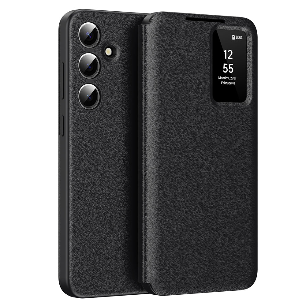 Funda para Samsung Galaxy S25+ S936, Techsuit, SmartView, Negra