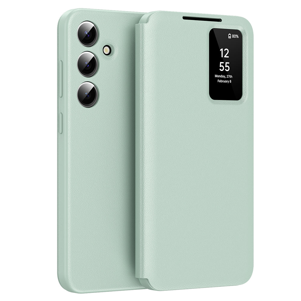 Funda para Samsung Galaxy S25+ S936, Techsuit, SmartView, Verde