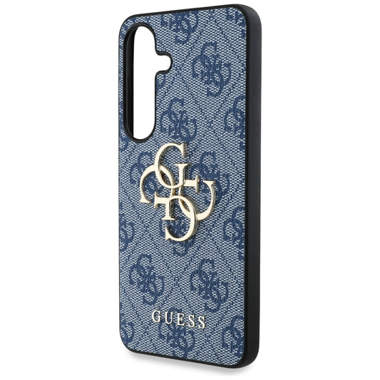 Funda para Samsung Galaxy S25 S931, Guess, 4G Big Logo, Azul