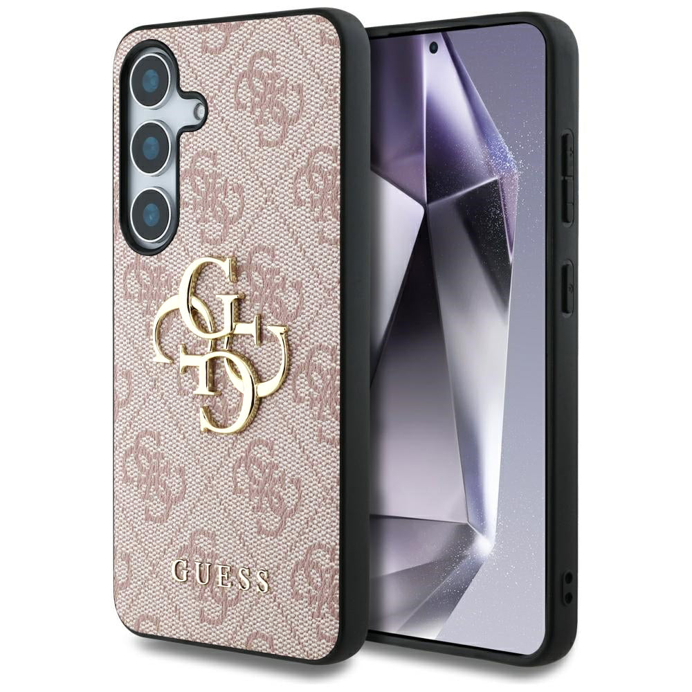 Funda para Samsung Galaxy S25 S931, Guess, 4G Big Logo, Rosa
