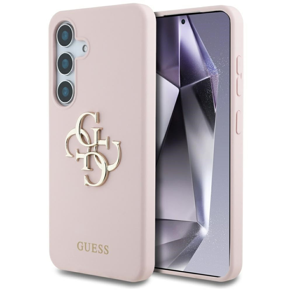 Funda para Samsung Galaxy S25 S931, Guess, 4G Big, Rosa