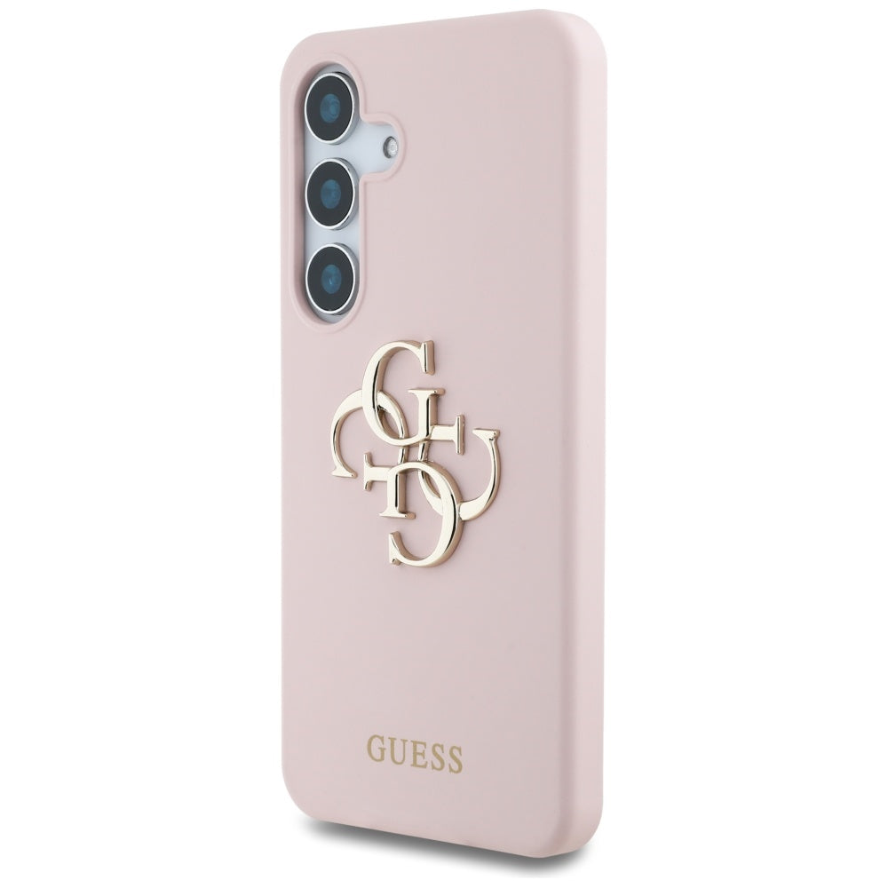 Funda para Samsung Galaxy S25 S931, Guess, 4G Big, Rosa